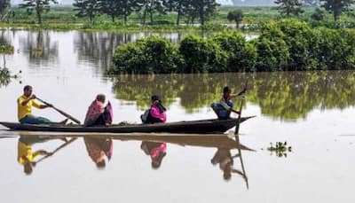 Assam Floods: Over 3.5 lakh people across 21 districts affected as Brahmaputra River flows above danger mark