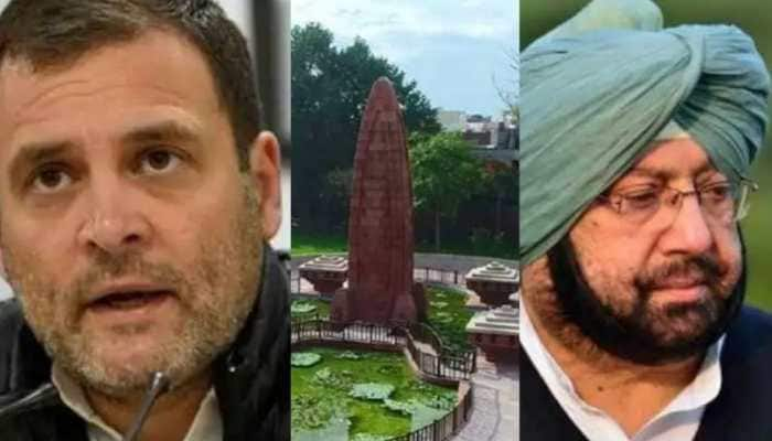  Jallianwala Bagh revamp: Rahul Gandhi says &#039;an insult to martyrs&#039;, Amarinder Singh says it looks &#039;very nice&#039;