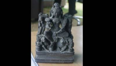 1200-year-old ancient sculpture of Goddess Durga discovered in Jammu and Kashmir