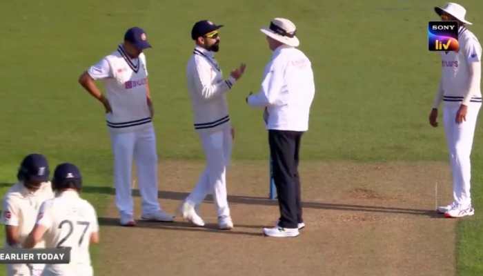 Watch: Virat Kohli argues with umpires again at The Oval, THIS is the reason