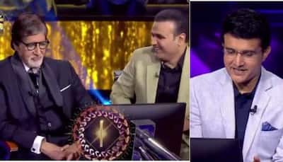 KBC 13 promo: Amitabh Bachchan finds himself in hotseat, gets quizzed by Sourav Ganguly! - Watch