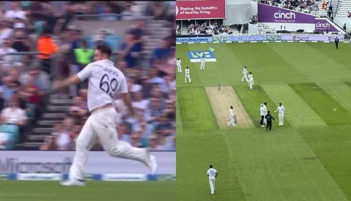 India vs England 4th Test: Jarvo ‘69’ invades pitch at Oval after getting banned from Headingley – WATCH