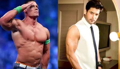 WWE wrestler John Cena pays tribute to Sidharth Shukla with a black and white photo, his post goes viral!