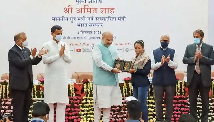 Don't be content with a silver medal, aim for gold next time: Amit Shah to Mirabai Chanu