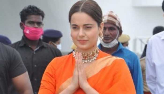 Kangana Ranaut visits J Jayalalithaa's memorial ahead of ‘Thalaivii’ release, pays heartfelt tribute – See Pics!