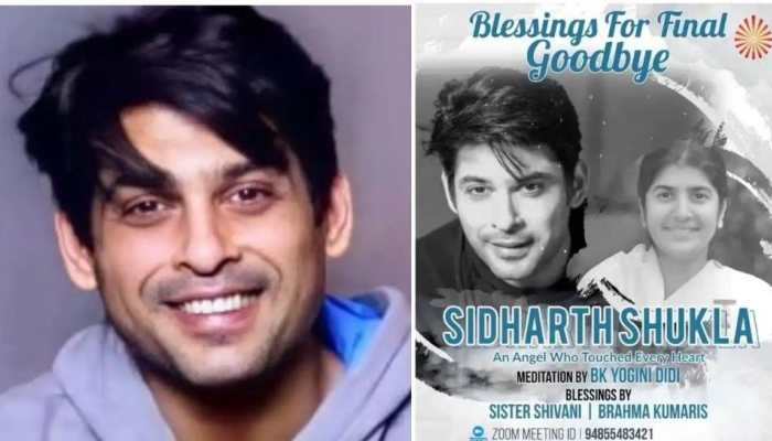 Sidharth Shukla’s prayer meet to take place today at 5pm, fans invited to join virtually! 