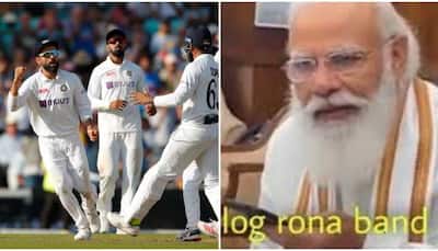India defeat England, Virender Sehwag uses PM Modi meme to tease naysayers