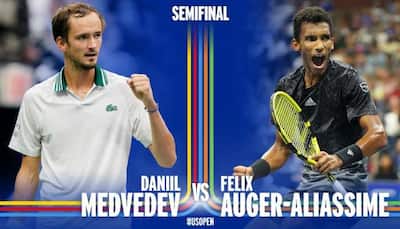 US Open 2021: World no 2 Daniil Medvedev to lock horns with Felix Auger-Aliassime in semis
