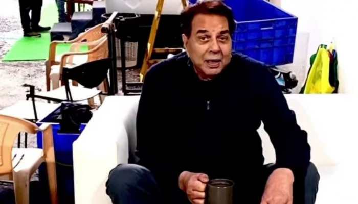 Dharmendra sips hot tea at ‘Rocky Aur Rani Ki Prem Kahani' sets, shares video - Watch
