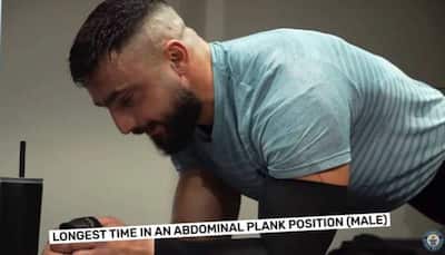 At over 9 hours, Australian man sets new world record for the longest plank