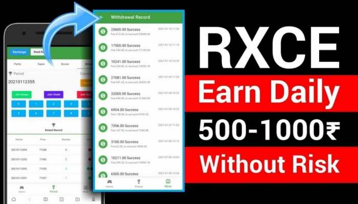RXCE is Giving Huge Competition to Winzo Gold App RXCE is Giving Huge Competition to Winzo Gold App