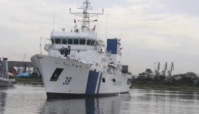 Indian Coast Guard’s latest Vessel Vigraha reaches Base Port Vishakapatnam