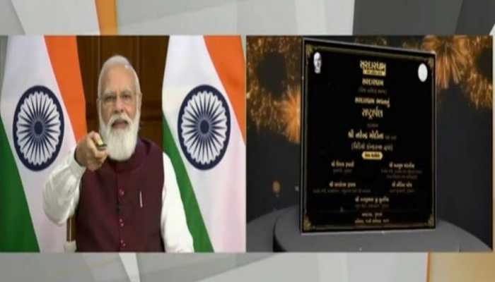 PM Narendra Modi inaugurates Sardardham Bhavan in Gujarat's Ahmedabad