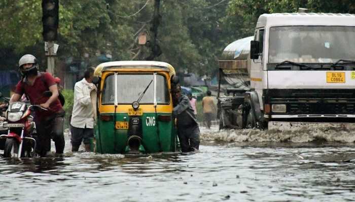 Waterlooged Delhi