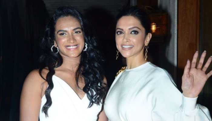 Deepika Padukone, PV Sindhu stun in white, duo enjoys dinner together - In Pics