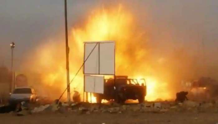 Multiple explosions rock Iraq&#039;s Erbil airport