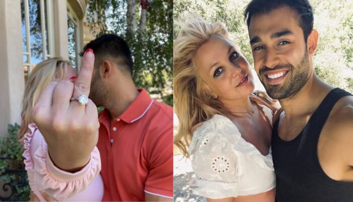 Britney Spears announces engagement to boyfriend Sam Asghari | People News  | Zee News