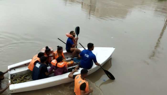 Gujarat floods: IAF, Navy, NDRF called in for rescue operations in Rajkot, Jamnagar 