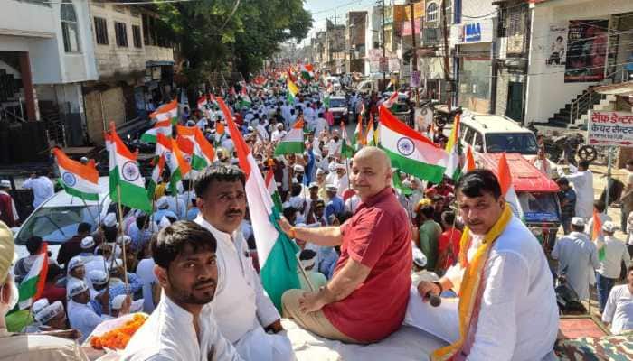 Aam Aadmi Party kicks off ‘Tiranga Sankalp Yatra’ in Ayodhya