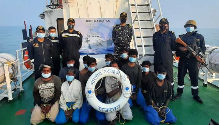 Indian Coast Guard nabs Pakistani fishing boat off Gujarat coast, probe on