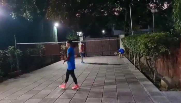 Mary Kom engages in intense badminton session with sons, shares video on social media - WATCH
