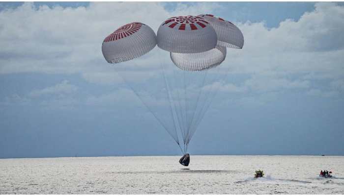 SpaceX's historic all-civilian crew return to Earth safely - Watch