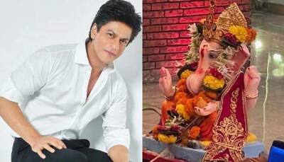 Shah Rukh Khan bids adieu to Ganpati Bappa on last day of Ganesh Chaturthi