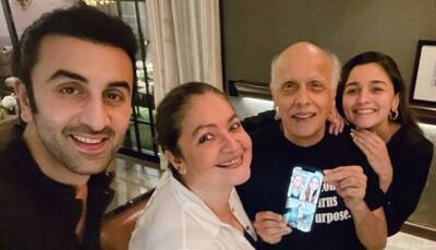 Alia Bhatt celebrates Mahesh Bhatt’s birthday with Ranbir Kapoor and Pooja Bhatt