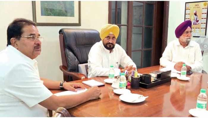 New Punjab CM Charanjit Singh Channi holds first cabinet meet, focuses on pro-poor initiatives | India News | Zee News