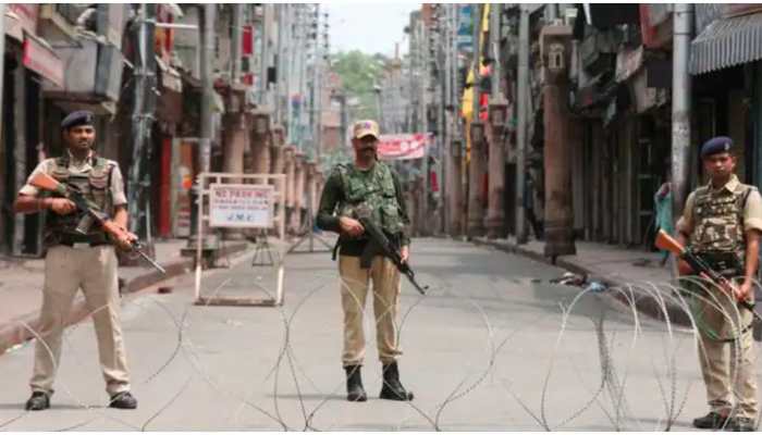 Two govt school teachers among nine held for attacking police party in J&amp;K