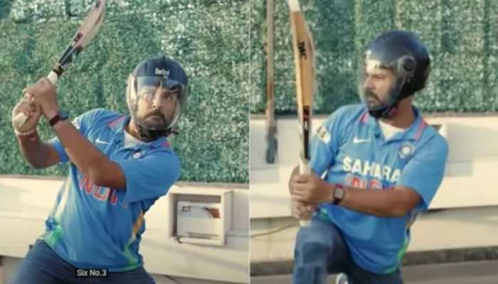 Yuvraj Singh re-enacts fight with Andrew Flintoff, 6 sixes in Stuart Broad’s over from T20 World Cup on his terrace, video goes viral – WATCH