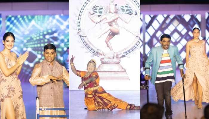 Fashion and talent show for specially-abled people