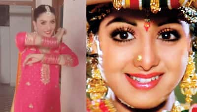 Pakistani actress Ayeza Khan recreates Sridevi’s song 'Mere Haathon Mein’ from Chandini