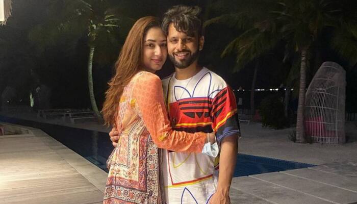 Disha Parmar wishes ‘Love of her life’ Rahul Vaidya Happy Birthday with romantic photos - Watch
