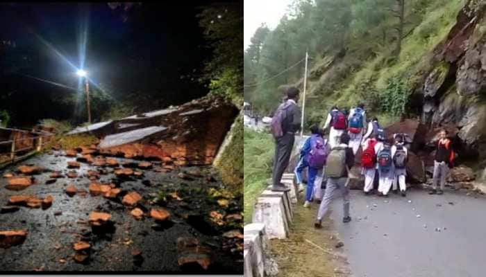 Himachal Pradesh: Landslides in Kinnaur, Shimla following heavy rains