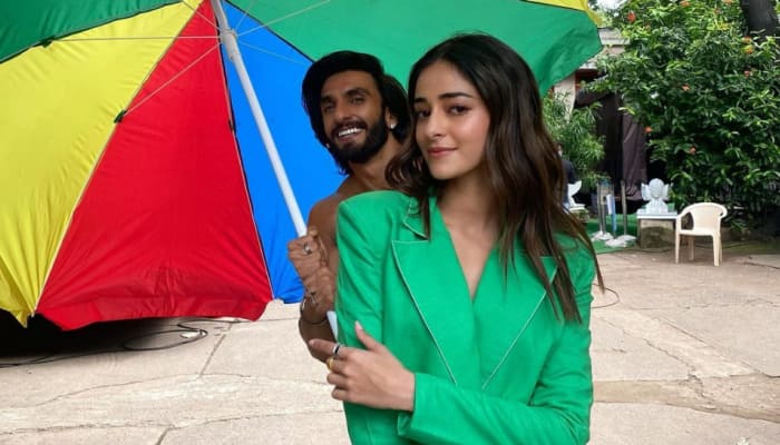 Ananya Panday has a new BFF in Ranveer Singh, shares an adorable photo with him