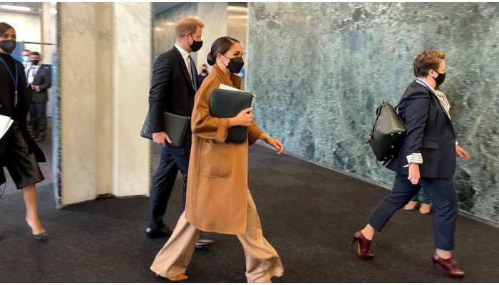 Prince Harry, Meghan Markle meet top UN official during world leaders&#039; meeting, press for COVID-19 vaccine equity
