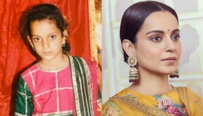 Kangana Ranaut&#039;s innocence in precious childhood pictures will melt your heart!