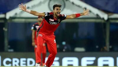 IPL 2021: RCB pacer Harshal Patel bags hat-trick, dismisses MI players Hardik Pandya, Keiron Pollard and Rahul Chahar in a row - WATCH