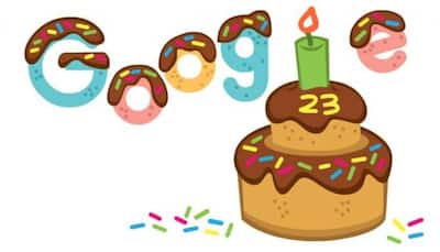 Google turns 23 today, celebrates with a special animated doodle