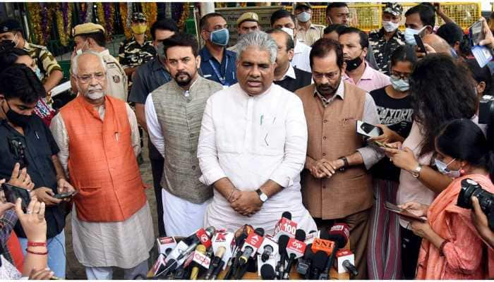 BJP delegation meets Election Commmision, violence, West Bengal by-poll issues raised