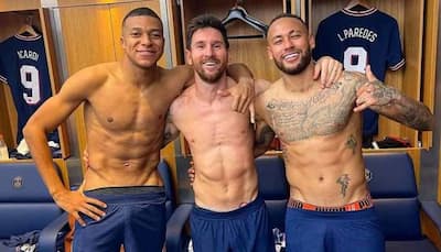 Lionel Messi, Neymar, Kylian Mbappe's shirtless picture after PSG's win over Manchester City goes viral