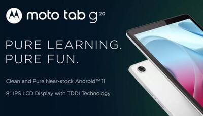 Motorola Moto Tab G20 to launch on Sept 30 ahead of Flipkart Big Billion Days: Price, Specs, features 