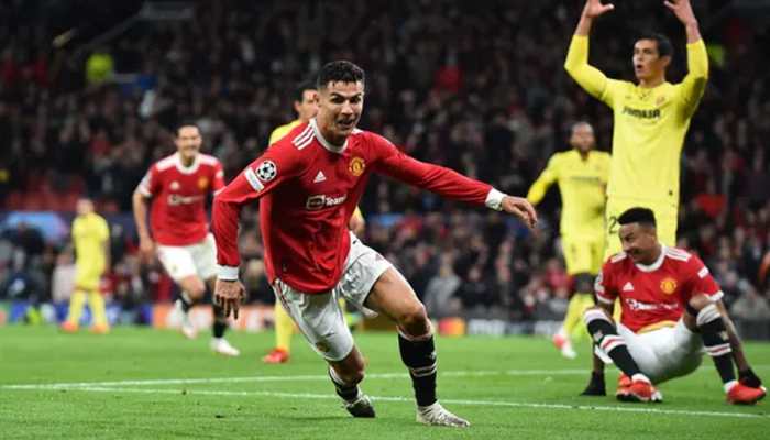 Cristiano Ronaldo rescues Manchester United with late strike against Villareal