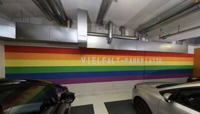 Germany carpark allocates parking spots for LGBTQ community and migrants