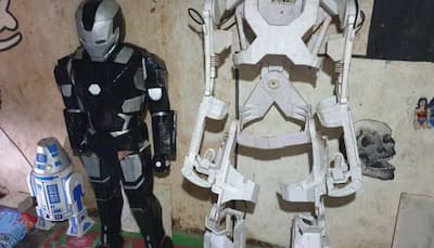 Manipur youth impresses Anand Mahindra with his Iron Man suit from scrap, here's what happened next