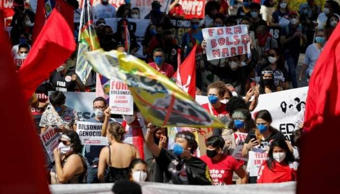 Thousands in Brazil protest against President Jair Bolsonaro, seek his impeachment