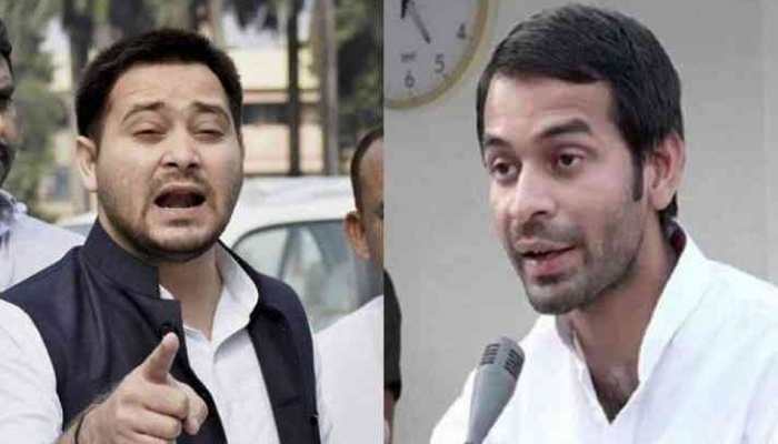 Lalu Prasad is being held hostage in Delhi: Tej Pratap Yadav&#039;s dig at brother Tejashwi