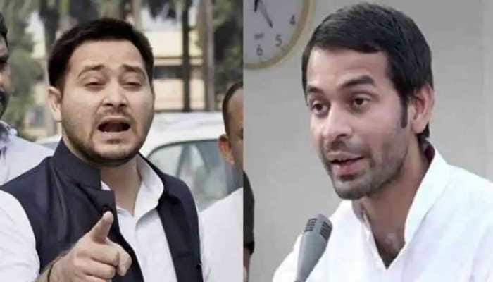 Tejashwi Yadav hits back at brother Tej Pratap, says father Lalu Prasad not being held 'hostage'