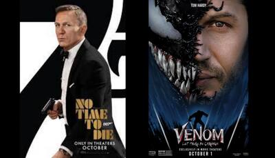 It's raining moolah for 'No Time to Die', 'Venom' sets US box-office record